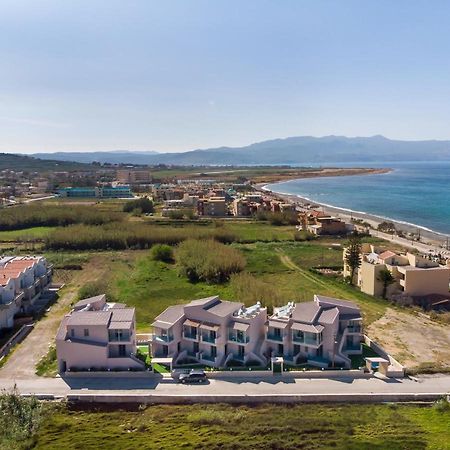 Aegean Breeze Luxury Apartments Next To The Sea Maleme  Bagian luar foto