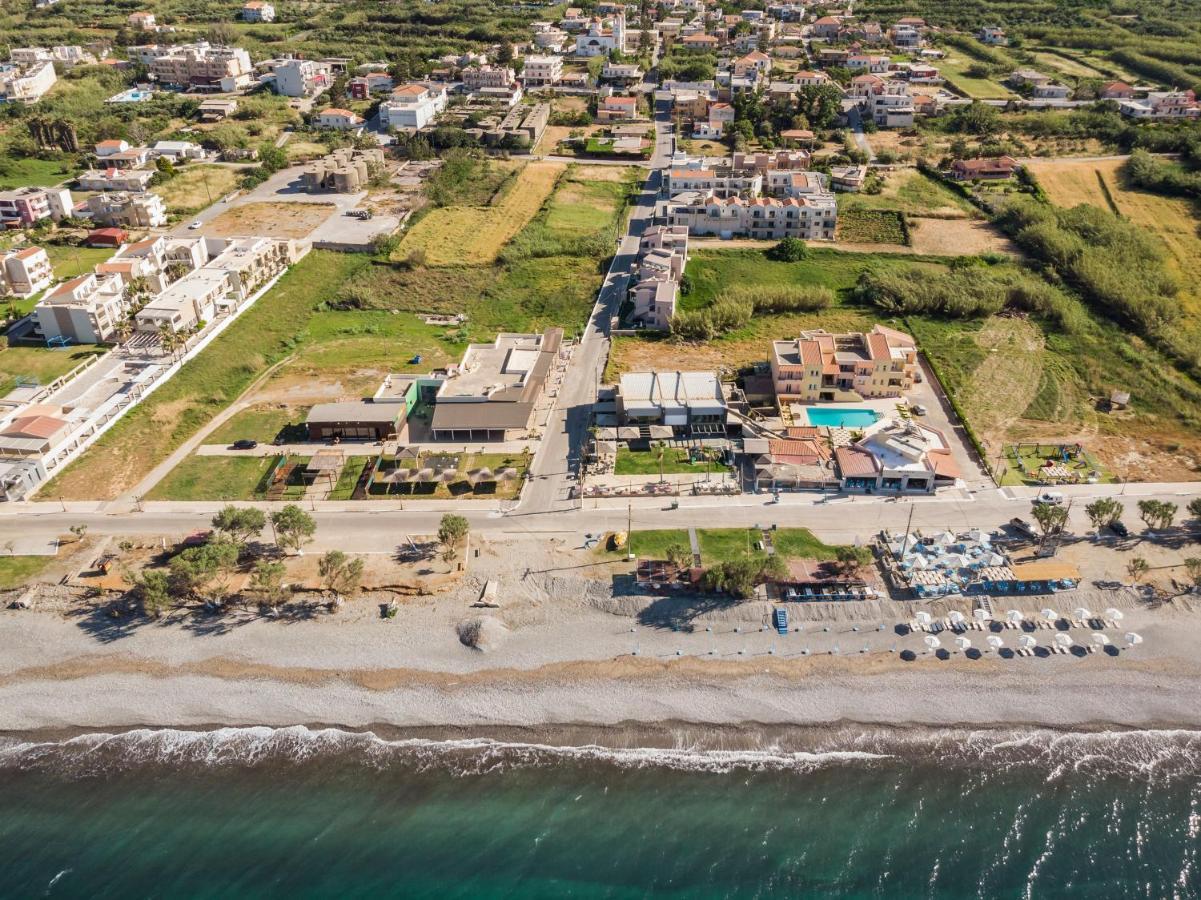 Aegean Breeze Luxury Apartments Next To The Sea Maleme  Bagian luar foto