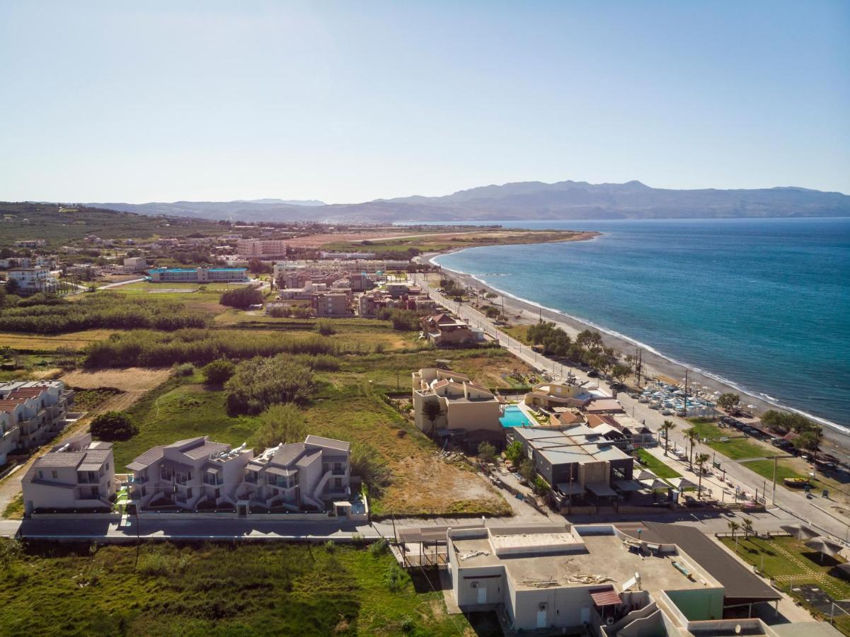 Aegean Breeze Luxury Apartments Next To The Sea Maleme  Bagian luar foto
