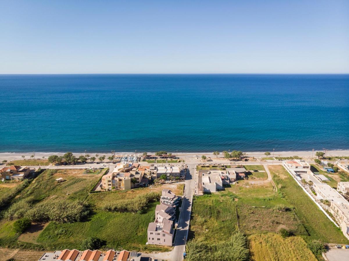 Aegean Breeze Luxury Apartments Next To The Sea Maleme  Bagian luar foto