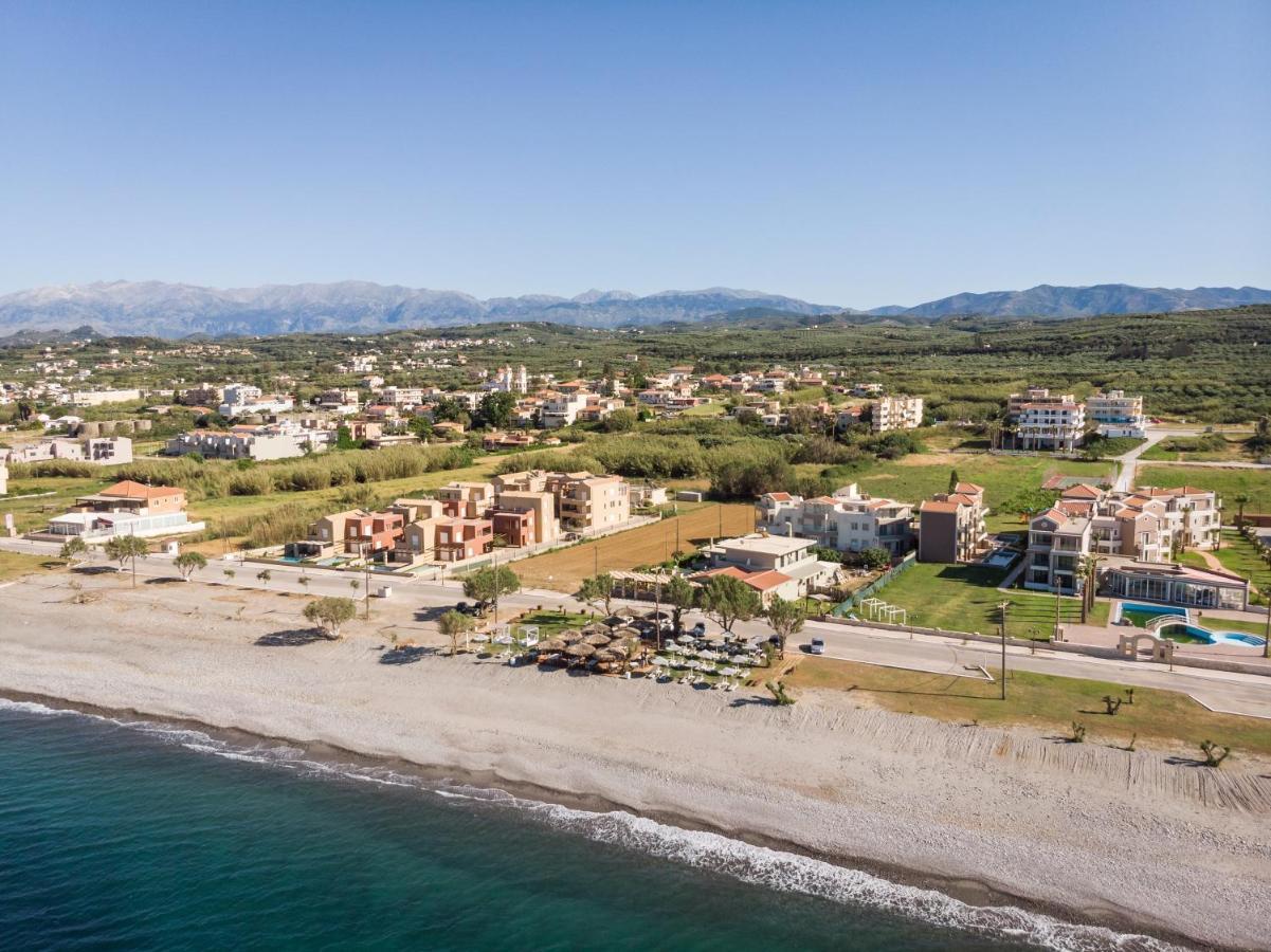 Aegean Breeze Luxury Apartments Next To The Sea Maleme  Bagian luar foto