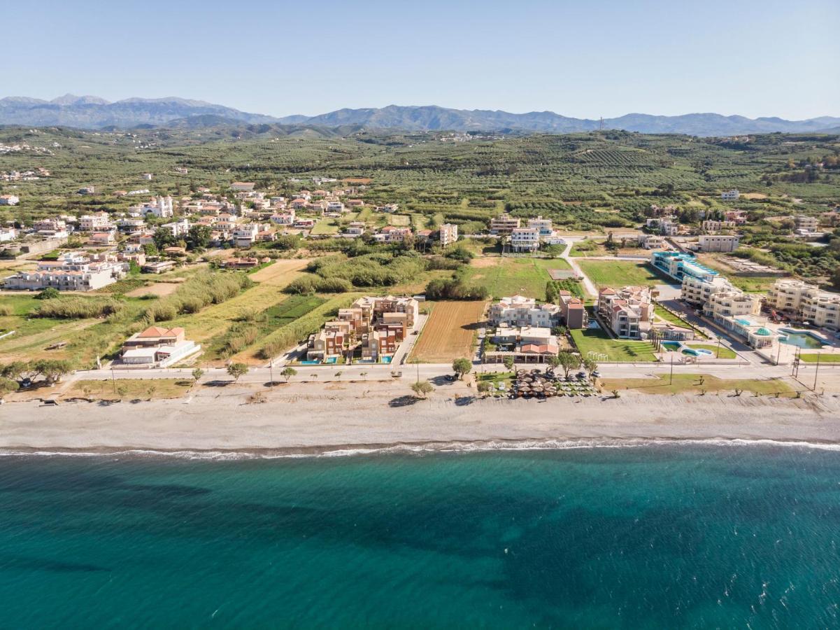 Aegean Breeze Luxury Apartments Next To The Sea Maleme  Bagian luar foto