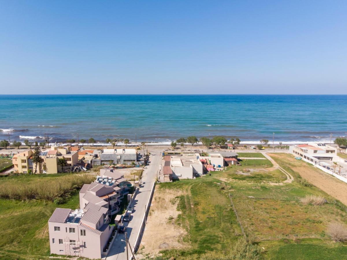 Aegean Breeze Luxury Apartments Next To The Sea Maleme  Bagian luar foto